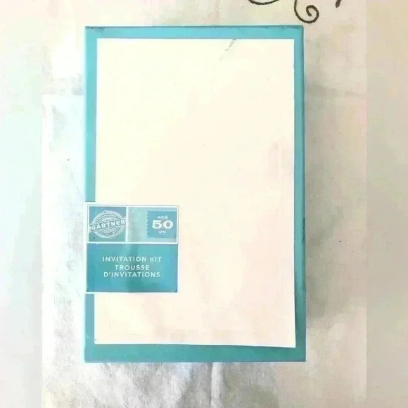 GARTNER STUDIOS pack of 50 blank invitations - Picture 1 of 6